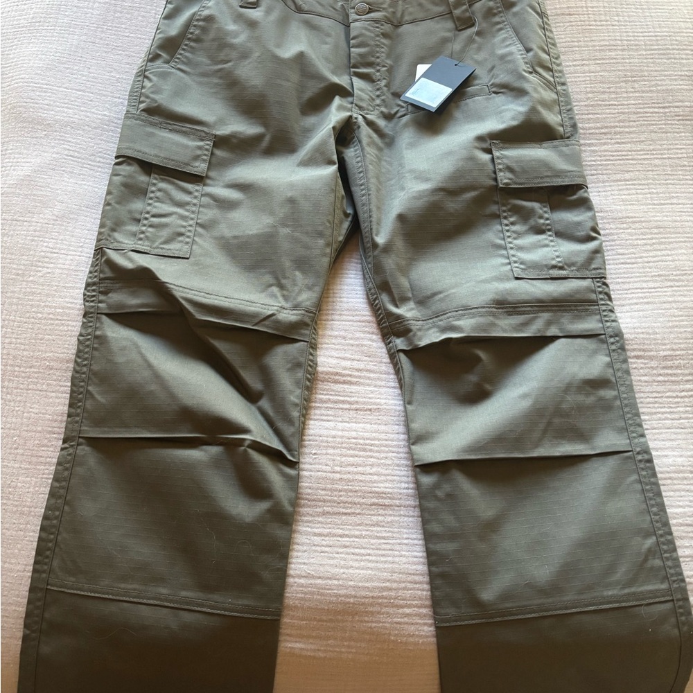Olive Cargo Ranger Pants - Picture 2 of 5